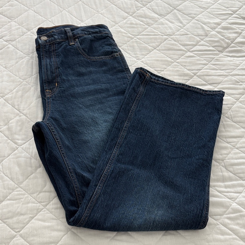 GAP Women's High Rise Dark Blue Jeans